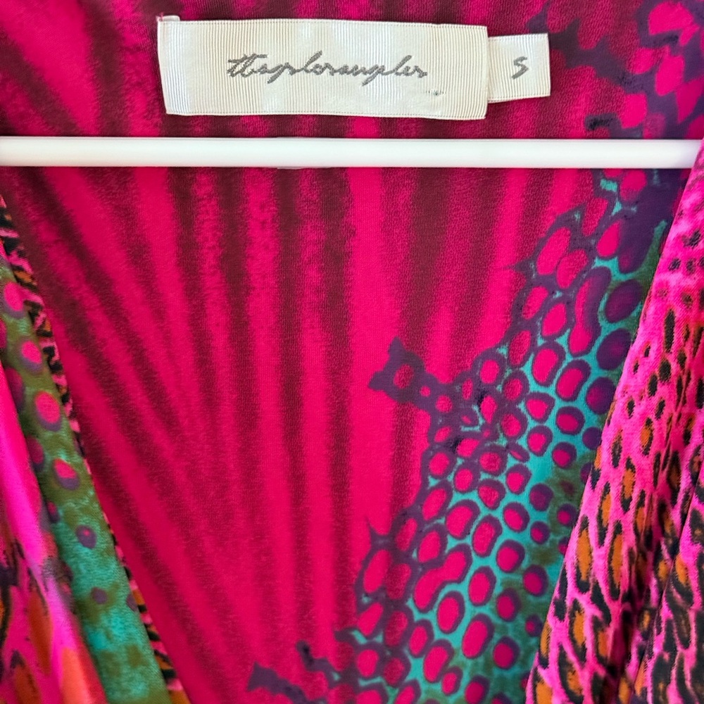 Tbags Los Angeles Draped Gorgeous Maxi Dress - Picture 3 of 5